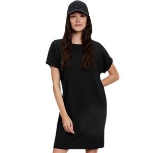 Gap Pocket T-shirt Dress Black Size S